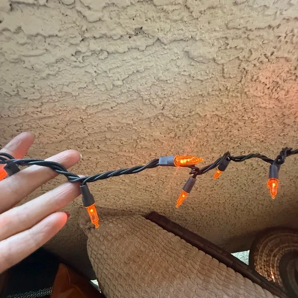 Orange Fairy Lights - Picture 6 of 10